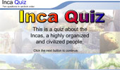 Inca Quiz. Ten questions in random order