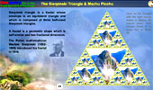 Machu Picchu and Sierpinski Triangle
