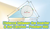 Problem 435: Triangle, Incircle, Inradius, Congruent circles, tangent, Measurement.