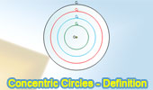 Concentric Circles Definition.