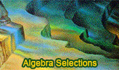 Algebra - selections