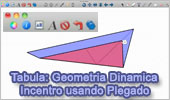 Incentro usando Plegado, Tabula software