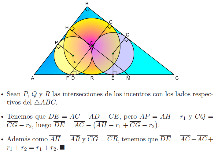 Solucion de problema 27 de gogeometry