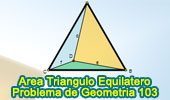 Area del Triangulo equilatero