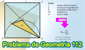 Area of Square and triangle, Elearning.