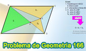 Paralelogramo, Punto Interior, Diagonal Triangulo, rea