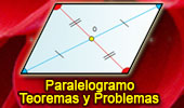 Paralelogramo, Teoremas y Problemas. 