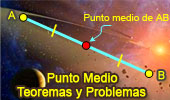 Punto Medio, Teoremas y Problemas