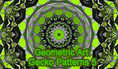 Gecko art kaleidoscope patterns 5