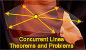  Concurrent Lines, Theorems and Problems.