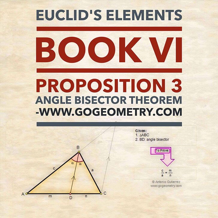 Typography of Euclid's Elements Book VI, Proposition 3, Mobile Apps, iPad
