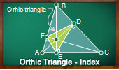 Orthic Triangle Index