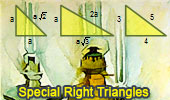 Special right triangle 30 60