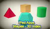 iPad Apps: Shapes - 3D