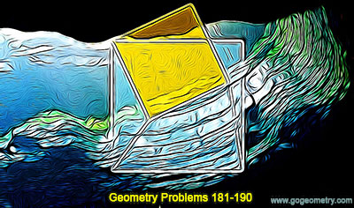 Geometry Problems 181 - 190