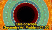 Online Kaleidoscope: Geometry Problem Art 21 - 30