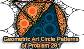Circle patterns Triangle, Circle, Radius, Perpendicular