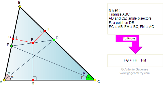 Geometry Classes Problem 339 Triangle Angle Bisectors