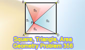 Square, Triangle, Area