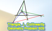 Triangle, Perpendiculars, Collinearity