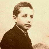 Albert Einstein - young