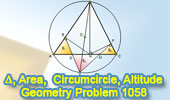 Problema de geometría 1058