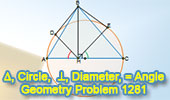 Geometry problem 1281