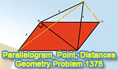Problema de Geometría 1378 Parallelogram