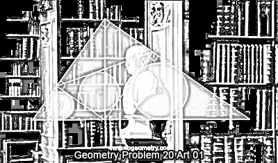 Geometry Problem 20 Sketch, Problem 20. Triangle, Circles