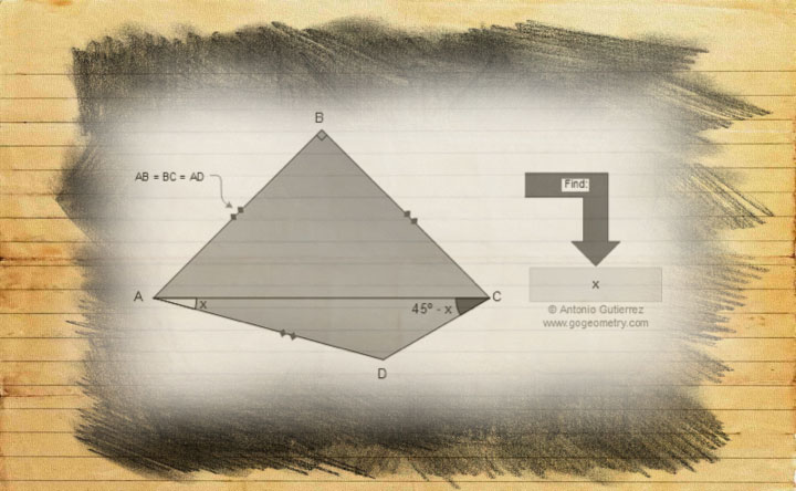 Geometry Problem 8, Art 01, iPad app PicSketch Artwork: Congruence