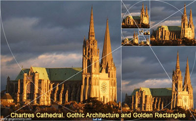 Chartres Cathedral, Gothic Architecture and Golden Rectangles