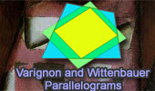 Varignon and Wittenbauer Parallelograms