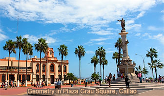 Geometry in Plaza Grau, Square, Callao