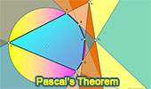 Geometric Art of Pascal theorem