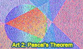 Geometric Art 2 of Pascal theorem