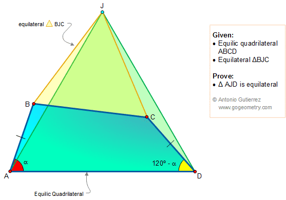 Geometry Problem 1370 Equilic quadrilateral