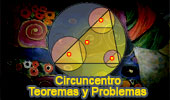 Circuncentro, Teoremas y Problemas