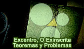 Excentro, Circunferencia Exinscrita, Teoremas y Problemas
