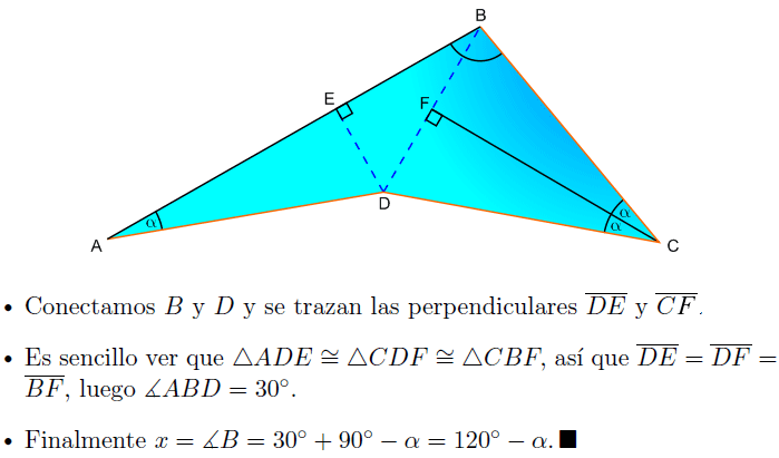 Solucion problema 4 cuadrilatero angulos