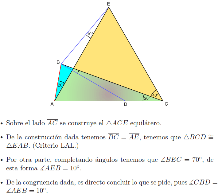 Solucion de problema 10 de gogeometry