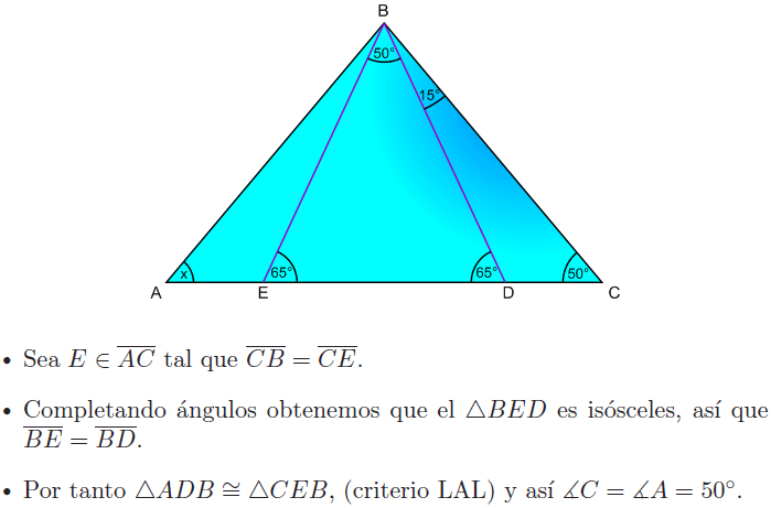 Solucion de problema 12 de gogeometry