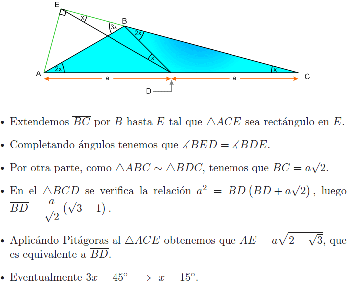 Solucion de problema 14 de gogeometry