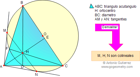 Problema de Geometria 21: Triangulo, circunferencia