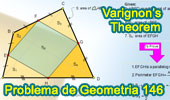 Teorema de Varignon, Cuadriltero, rea, Puntos medios de los lados