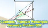 Cuadrado y Triangulo Rectangulo