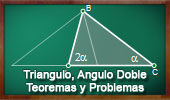 Triangulo con Angulo Doble
