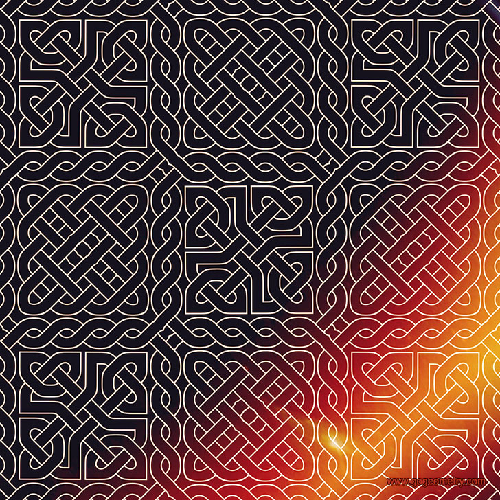 Geometric Art: Celtic Maze