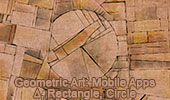 Geometric Art Triangle, Quadrilateral, Circle, Line, Plane