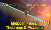 Midpoint Theorems and Problems Index