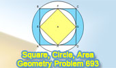 Circle, Square, Area